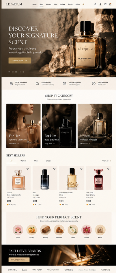 Perfumes · Mobile